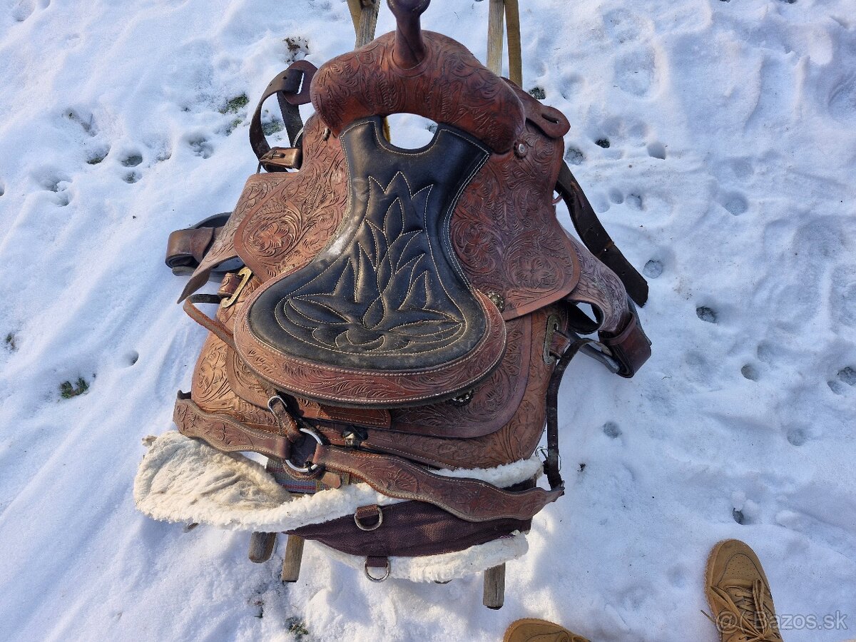 Predam Westernove sedlo - 2