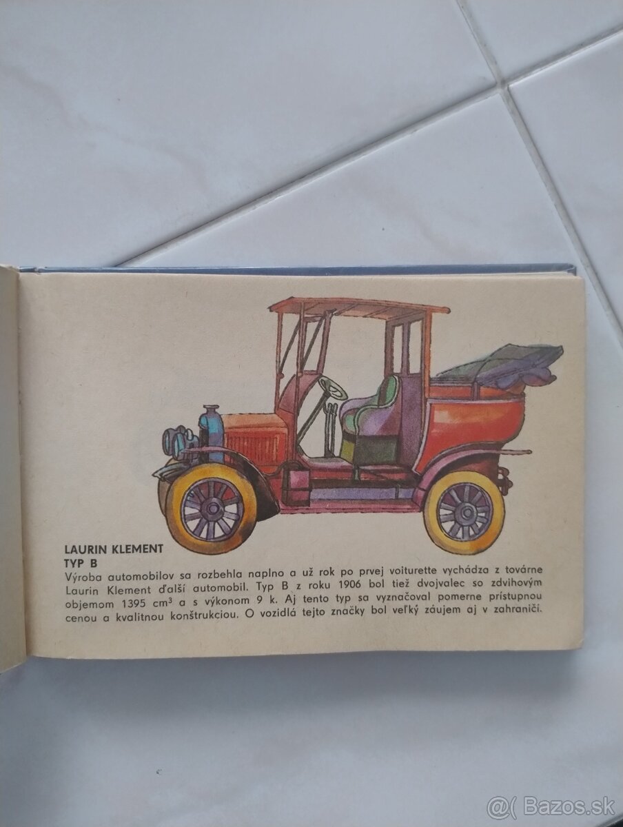 Kniha - automobily - 2