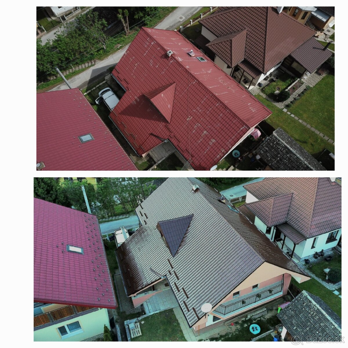 Malovanie striech (Natery strech) - 2