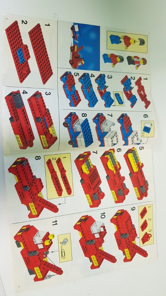 Lego prospekt od setu 565-2 Basic rok 1990 - 2
