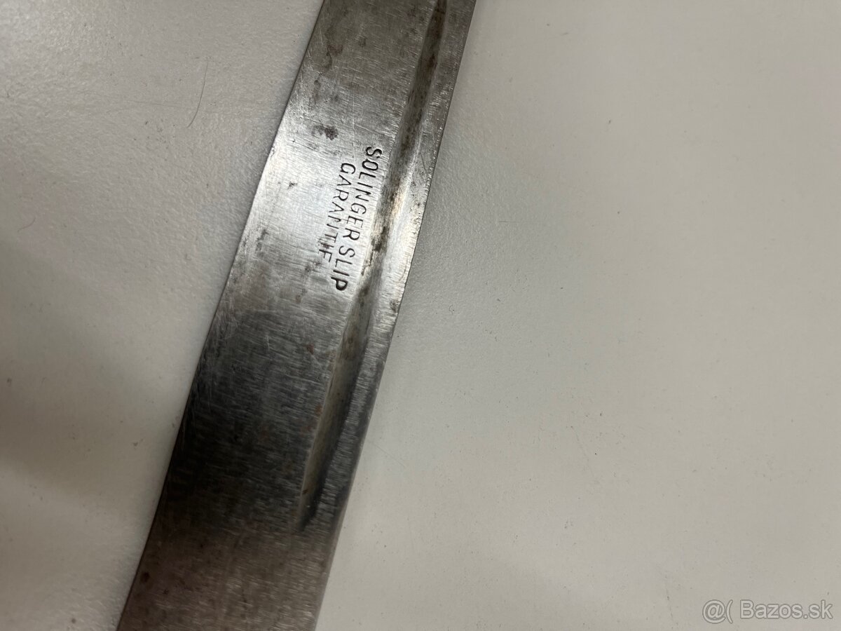 Starožitný kuchynský “rezancový” nôž solingen - 2
