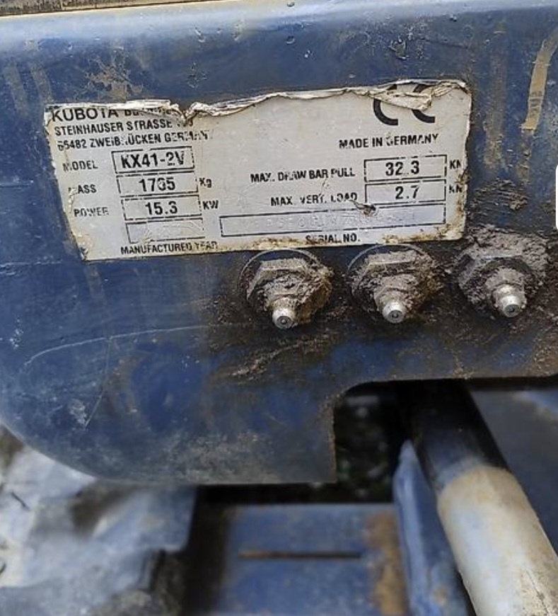 Bager kubota KX41-2 - 2