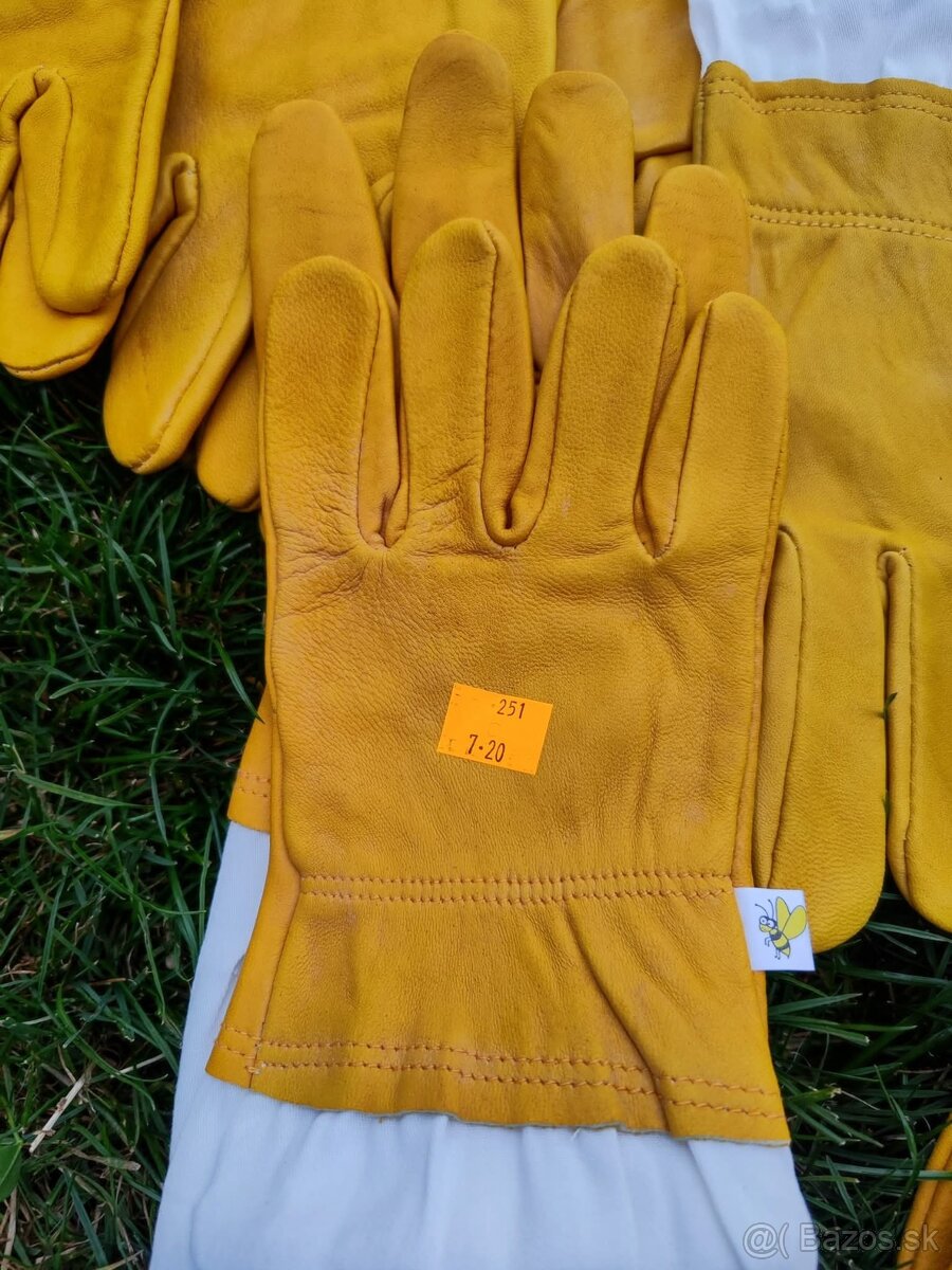 Včelárske rukavice – ovčia koža – 7,20 € - 2