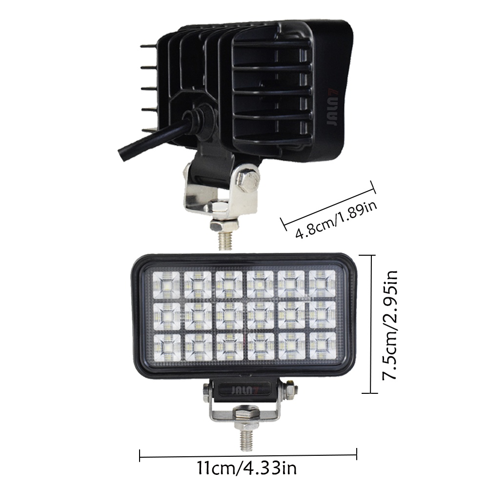 Predám LED svetlá 4.3" - 2