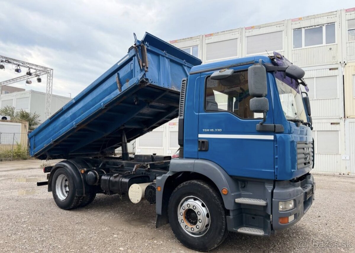 MAN TGM 18330 trojstrany sklapac - 2