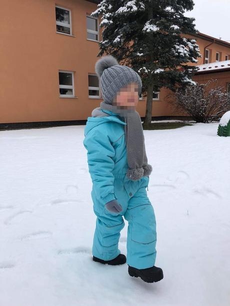 Detská kombinéza na zimu - 2