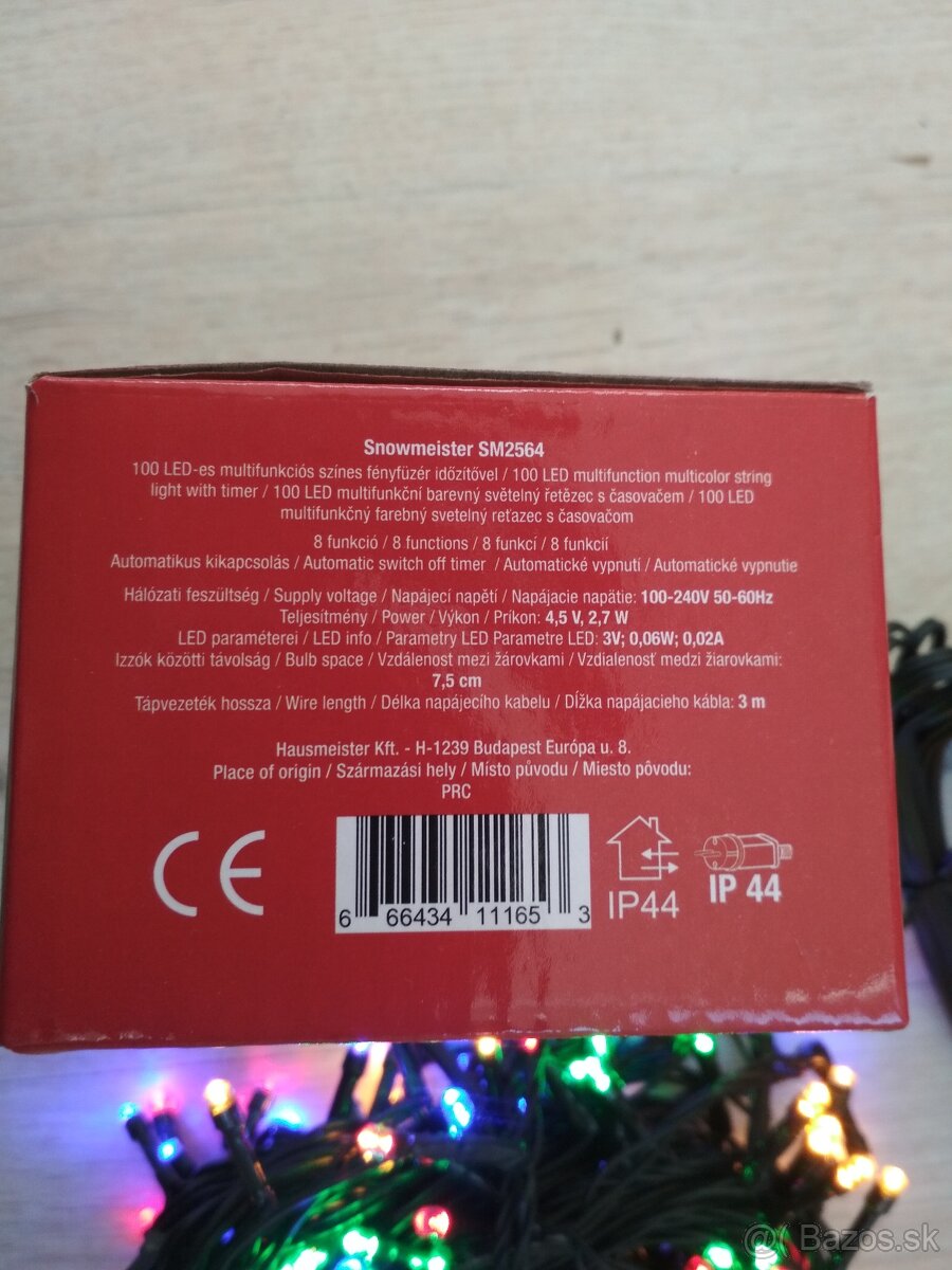 LED vianočné osvetlenie 100 LED 230V - 2