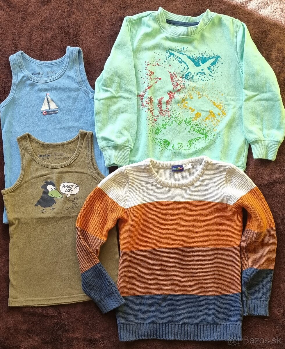 Balík oblečenia veľkosť 116 - 122 - 2
