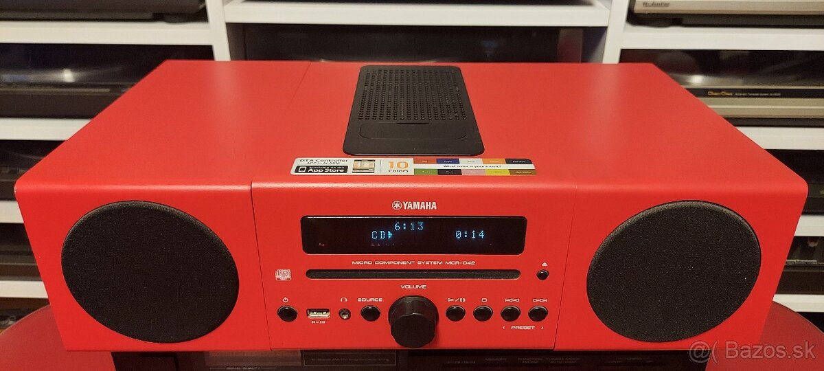 Predám mini systém Yamaha MCR-042 - 2