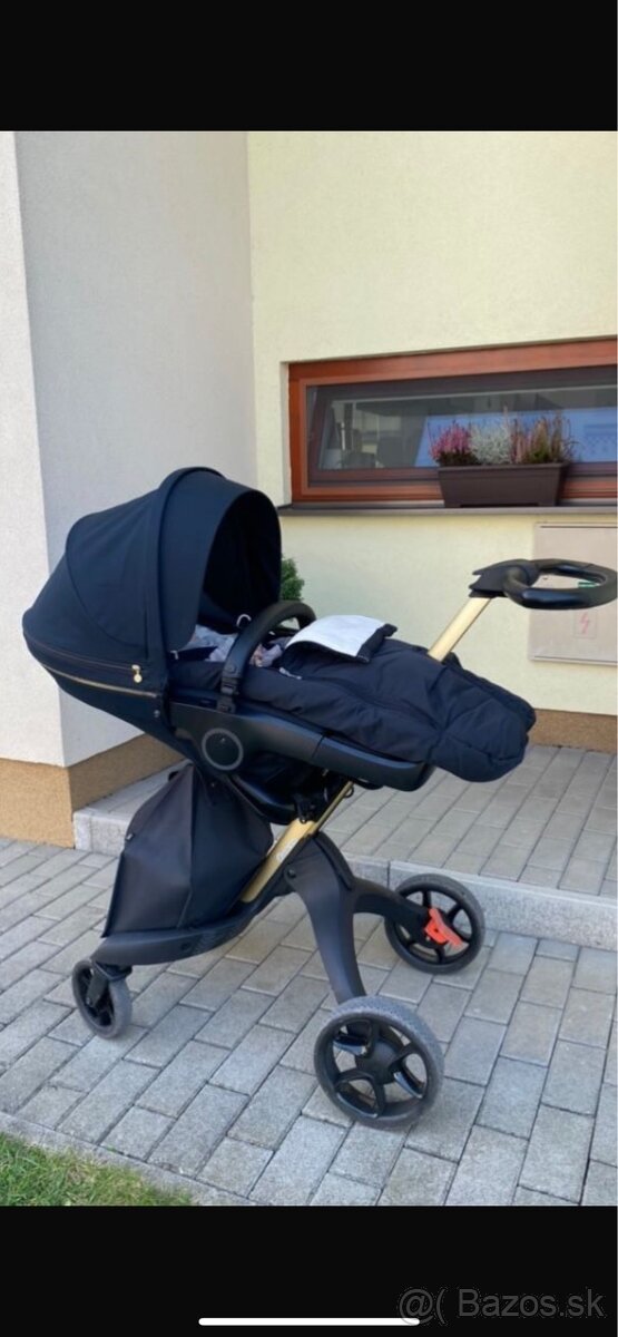Stokke V6 Xplory gold limited edition 2/3 kombinácia - 2