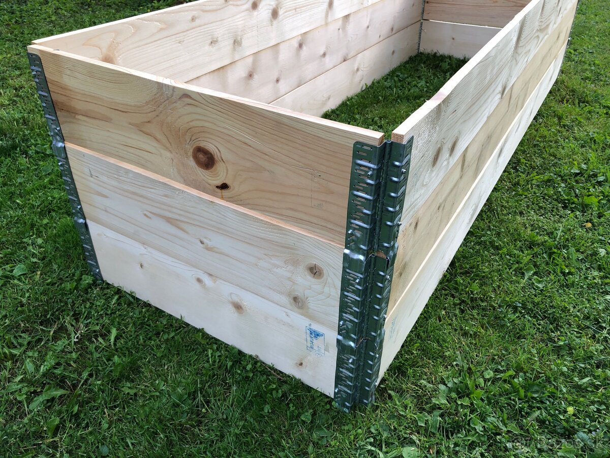 Paletové ohrádky nové 230x80cm 120x80cm vyvýšený zahon - 2