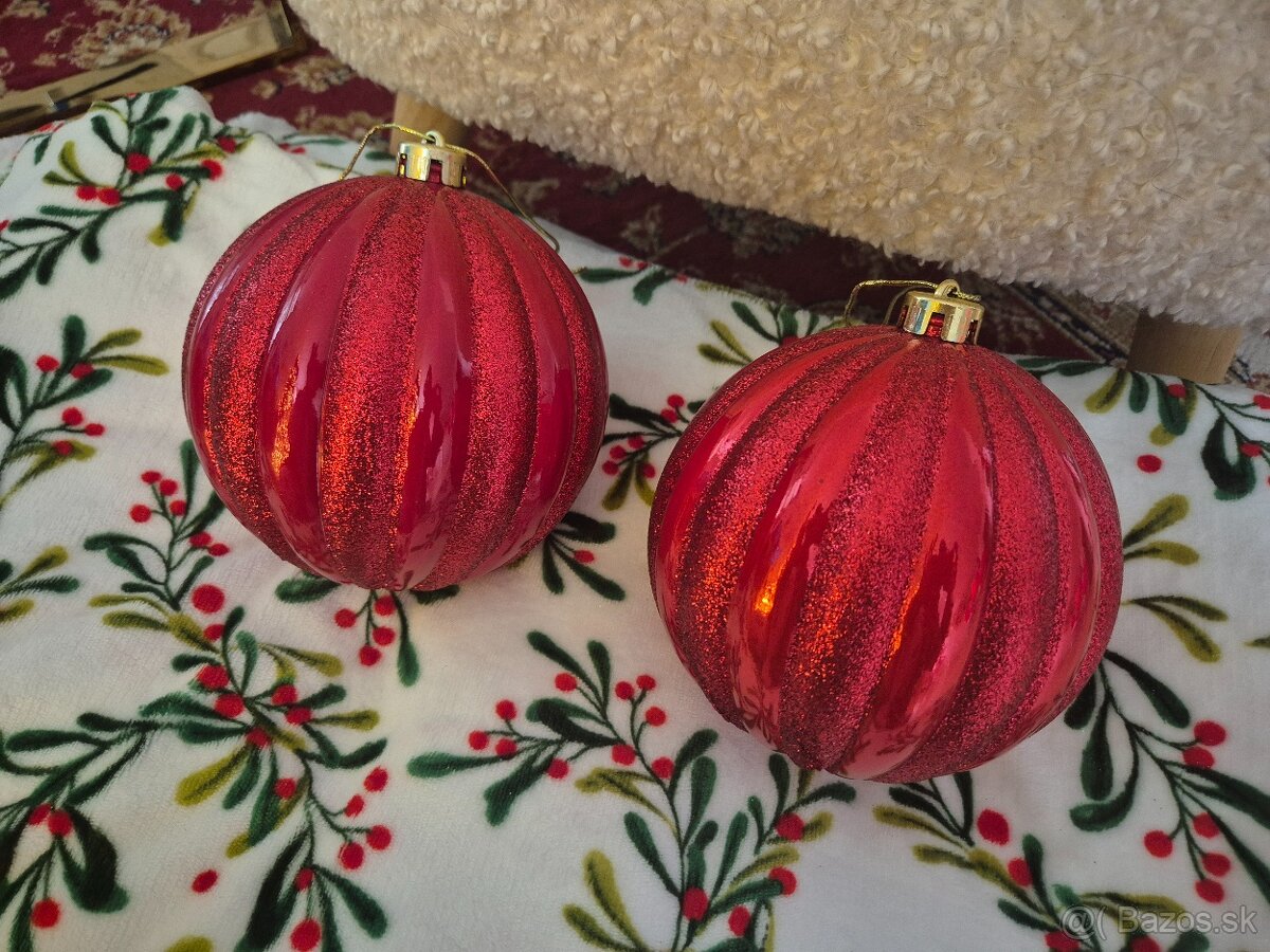 XL vianočné gule priemer 15cm,cena je za 2kusy,iba os. odber - 2