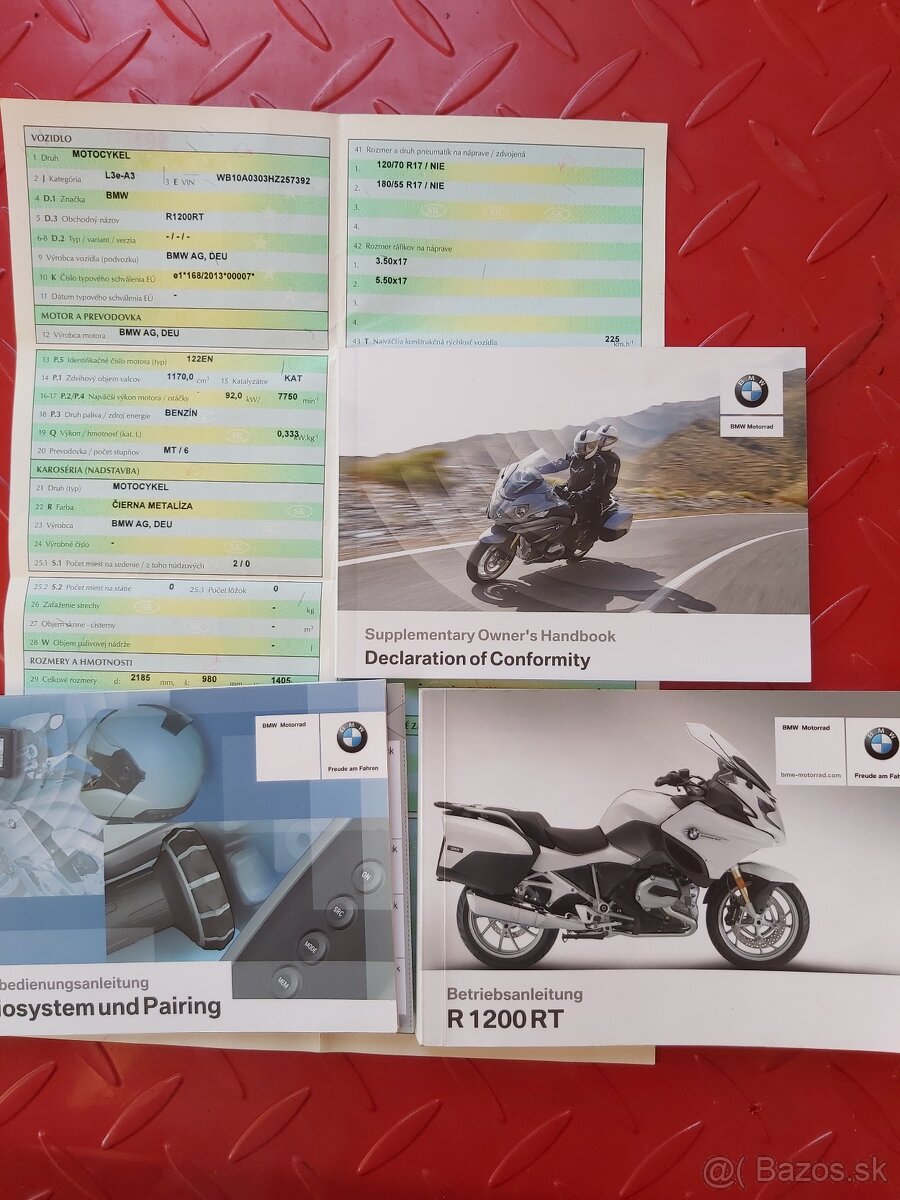 BMW r1200rt r.v.2017 - 2