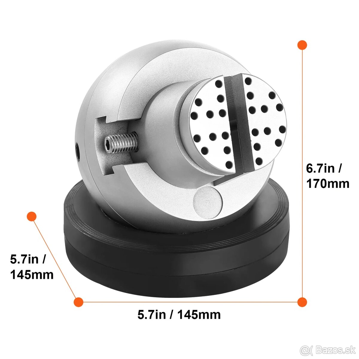 Guľový zverák VEVOR - 5 palcový - 2