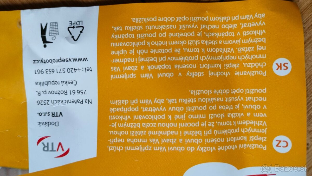 Vložky do bot vel 25 - 36 - 2