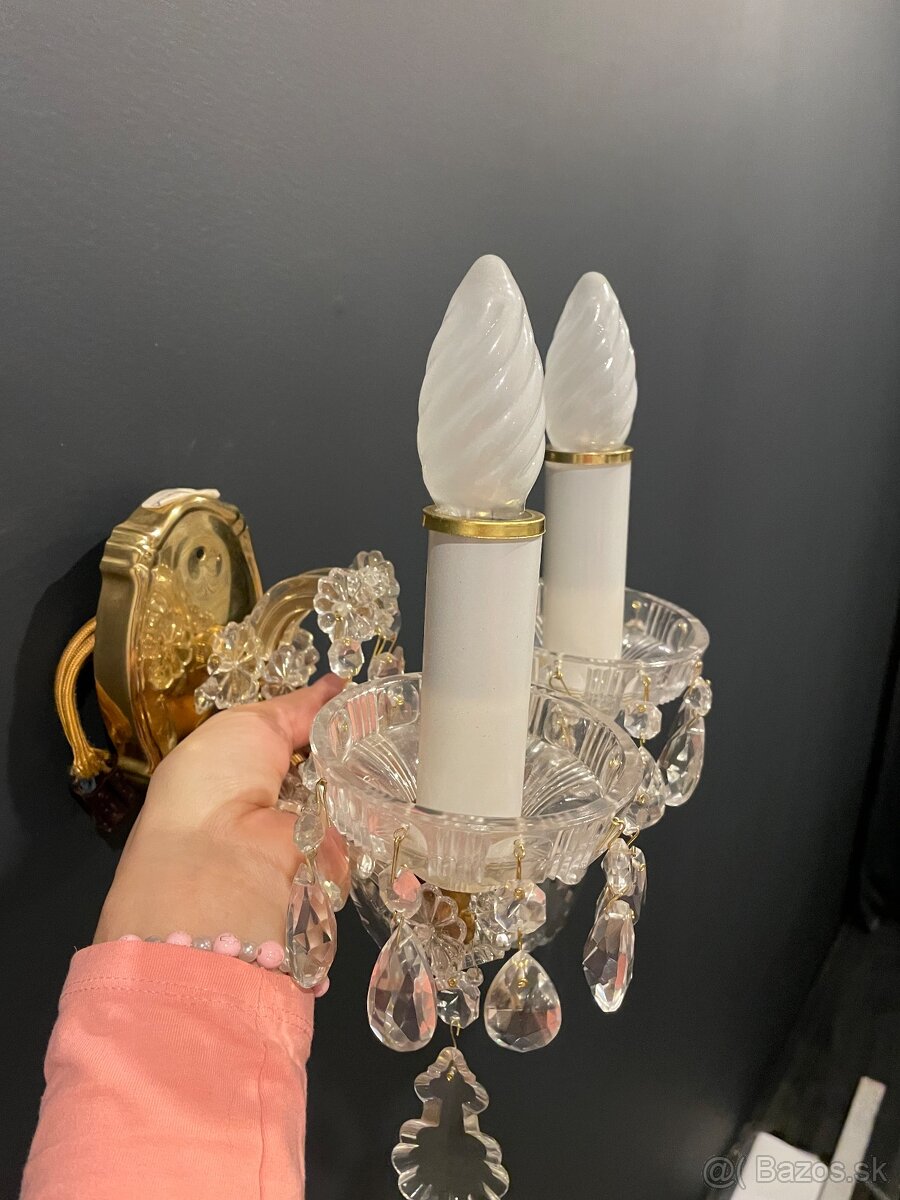 Kristalova lampa retro - 2