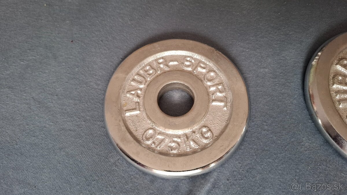 činky jednoručné 2ks 2,5-7kg - 2