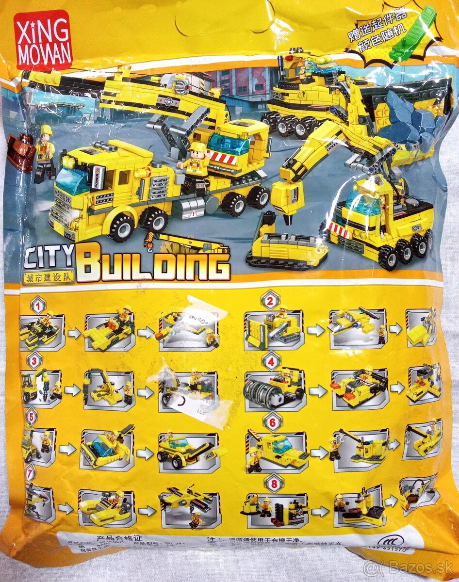 veľká stavebnica stavebné stroje - 2