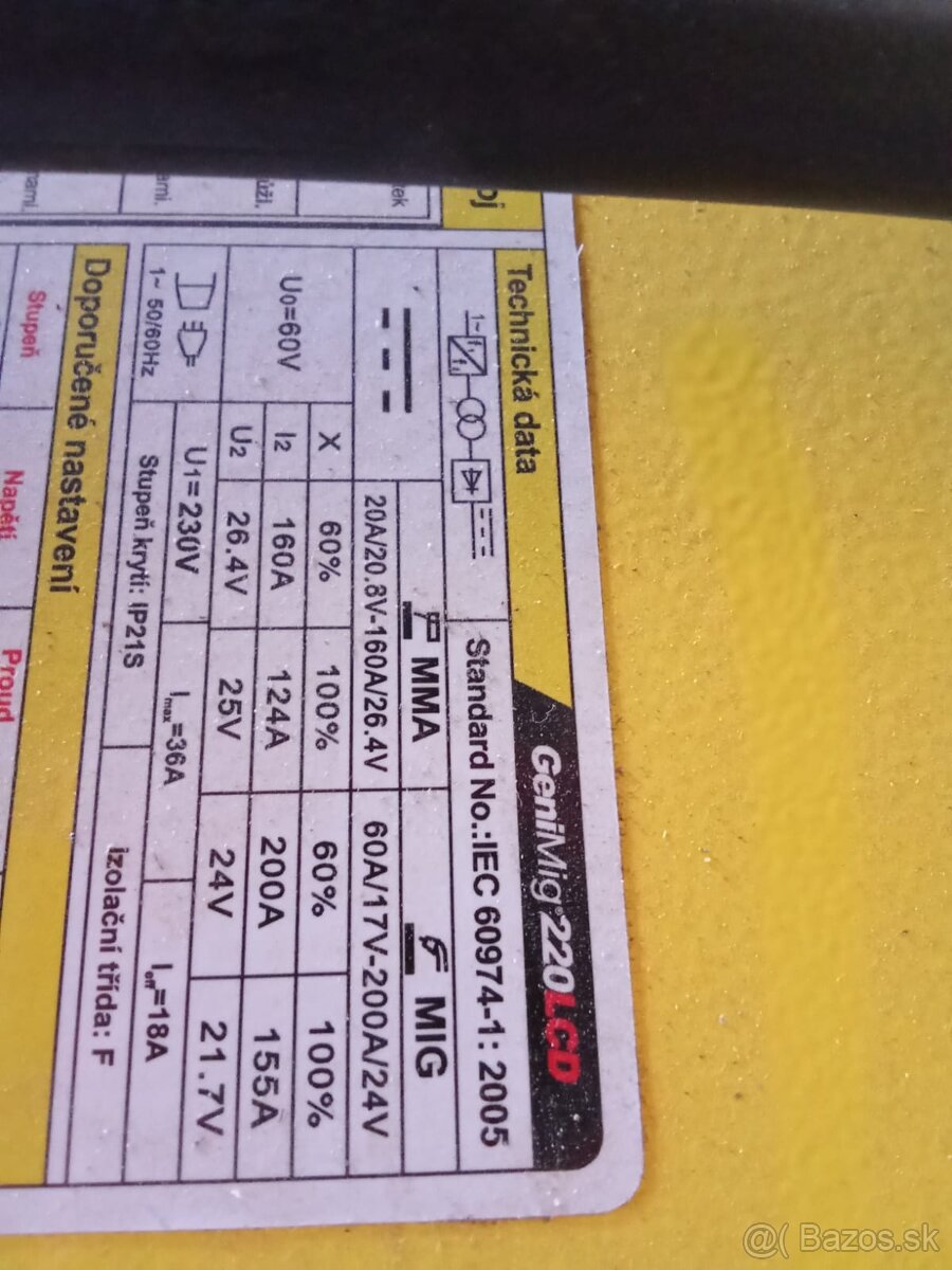 Zváračka kowax genimig 220lcd - 2