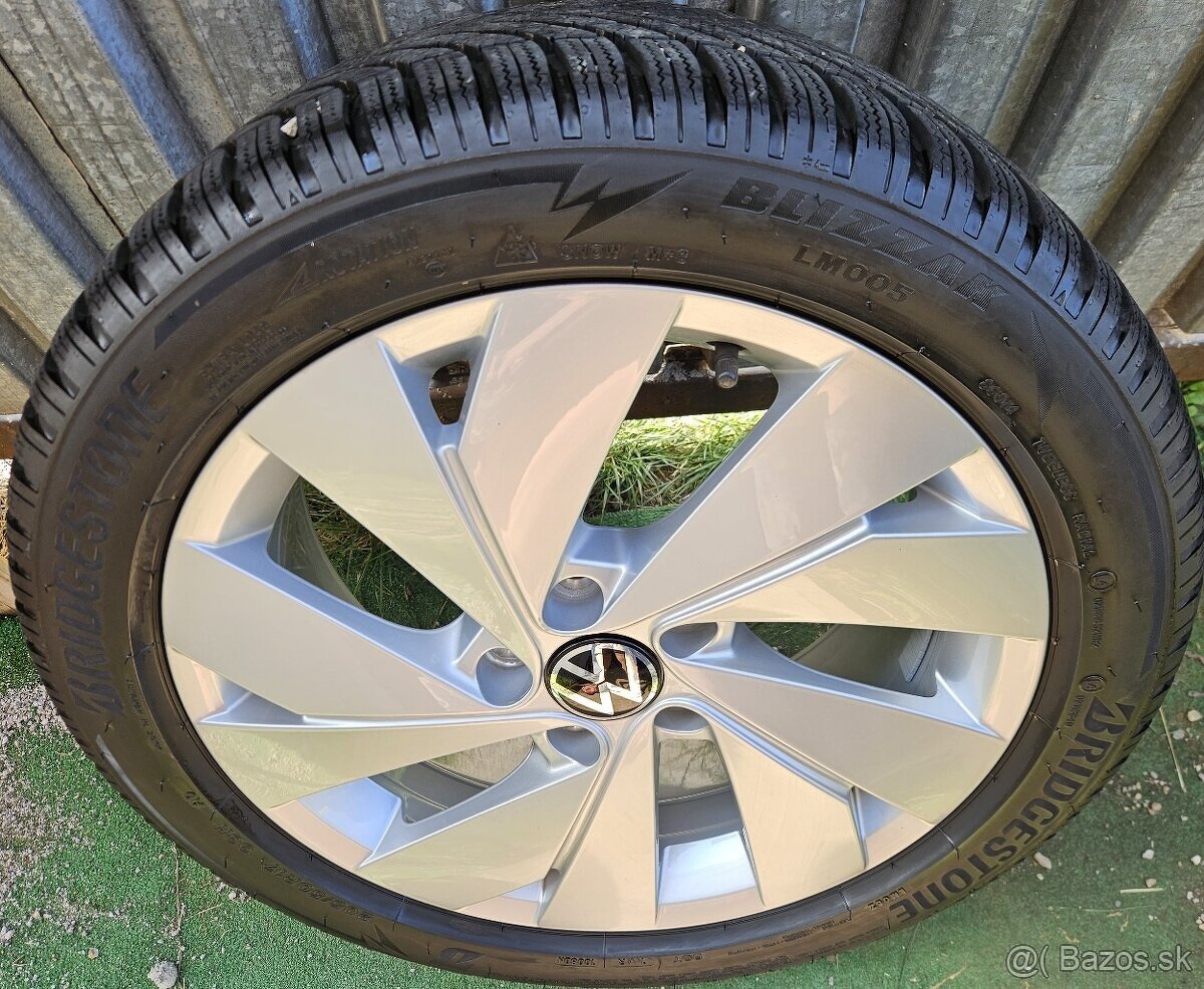 Originálna zimná sada VW - 5x112 r17 + 205/50 r17 93H - 2