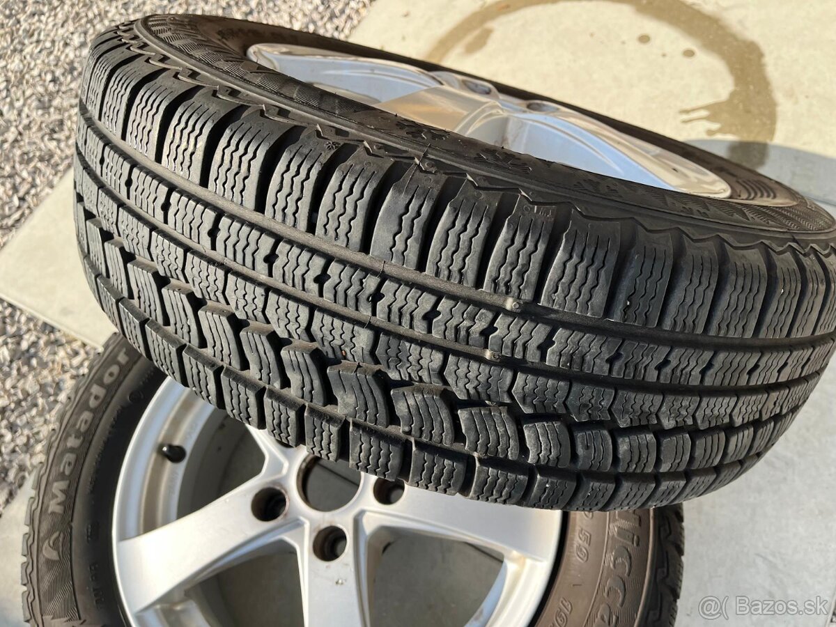 Hlinikove disky Dezent + Matador MP59 195/65 R15 - 2