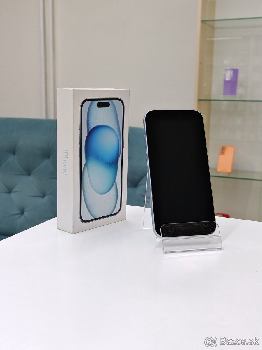 📱 iPhone 15 128GB Blue | Ako nový, top stav - 2