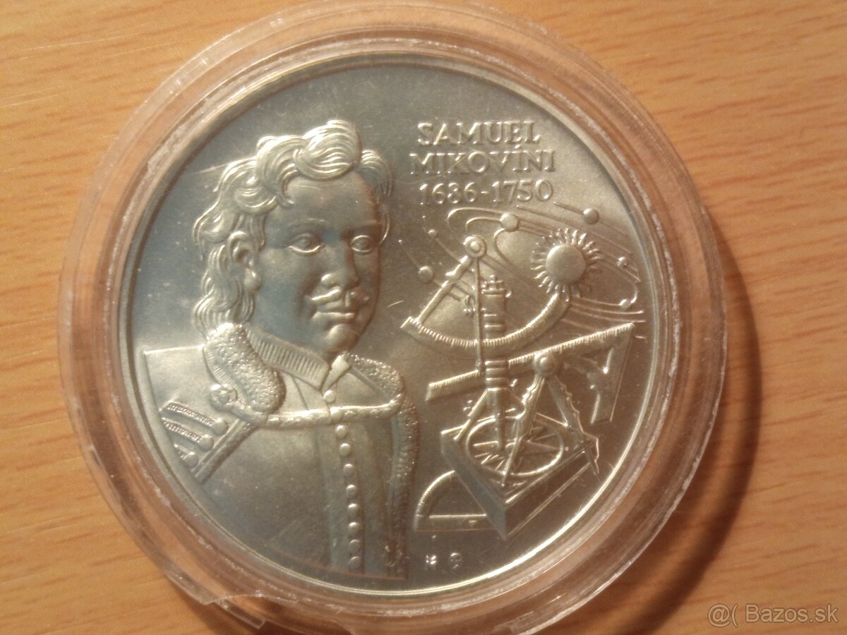 Samuel Mikovíni 500 Sk 2000 – Investičné striebro - 2