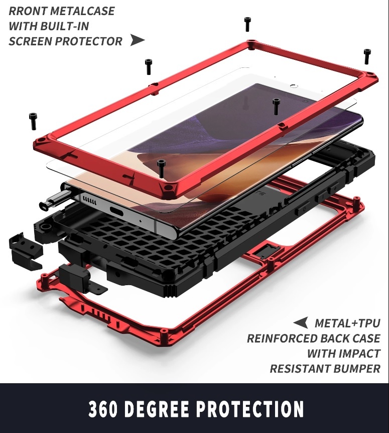 Ochranné celokovové puzdro na Samsung Galaxy S24 ULTRA - 2
