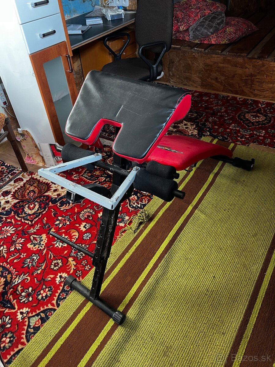 Stroje na cvičenie + činky - 2