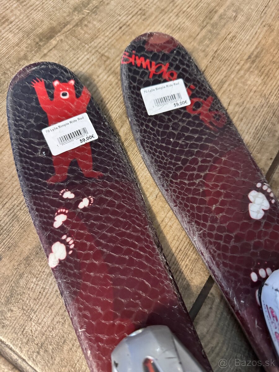 Detské lyže 65cm - 2