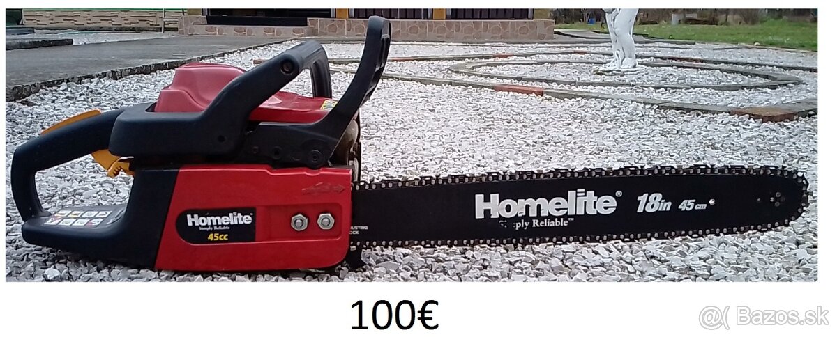 predám motorovú pílu Homelite - 2