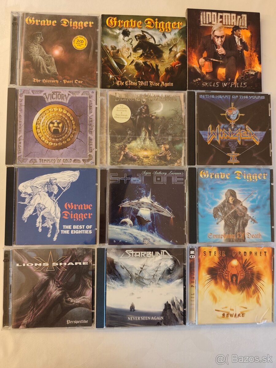 Predam metalové cd - 2