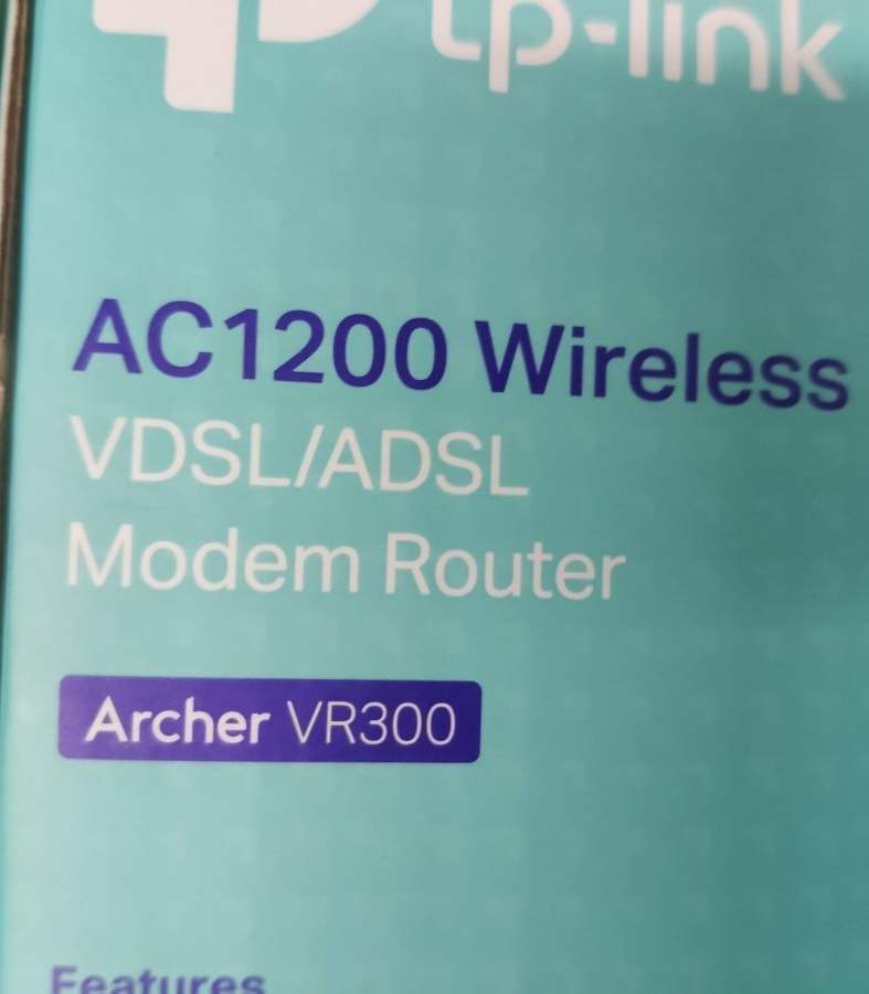 Wifi router tp-link AC1200 archer VR300 - 2