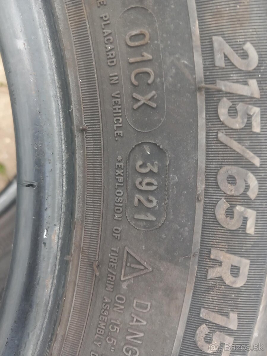 Pneumatiky celoročné - Michelin 215/65/R15C - 2