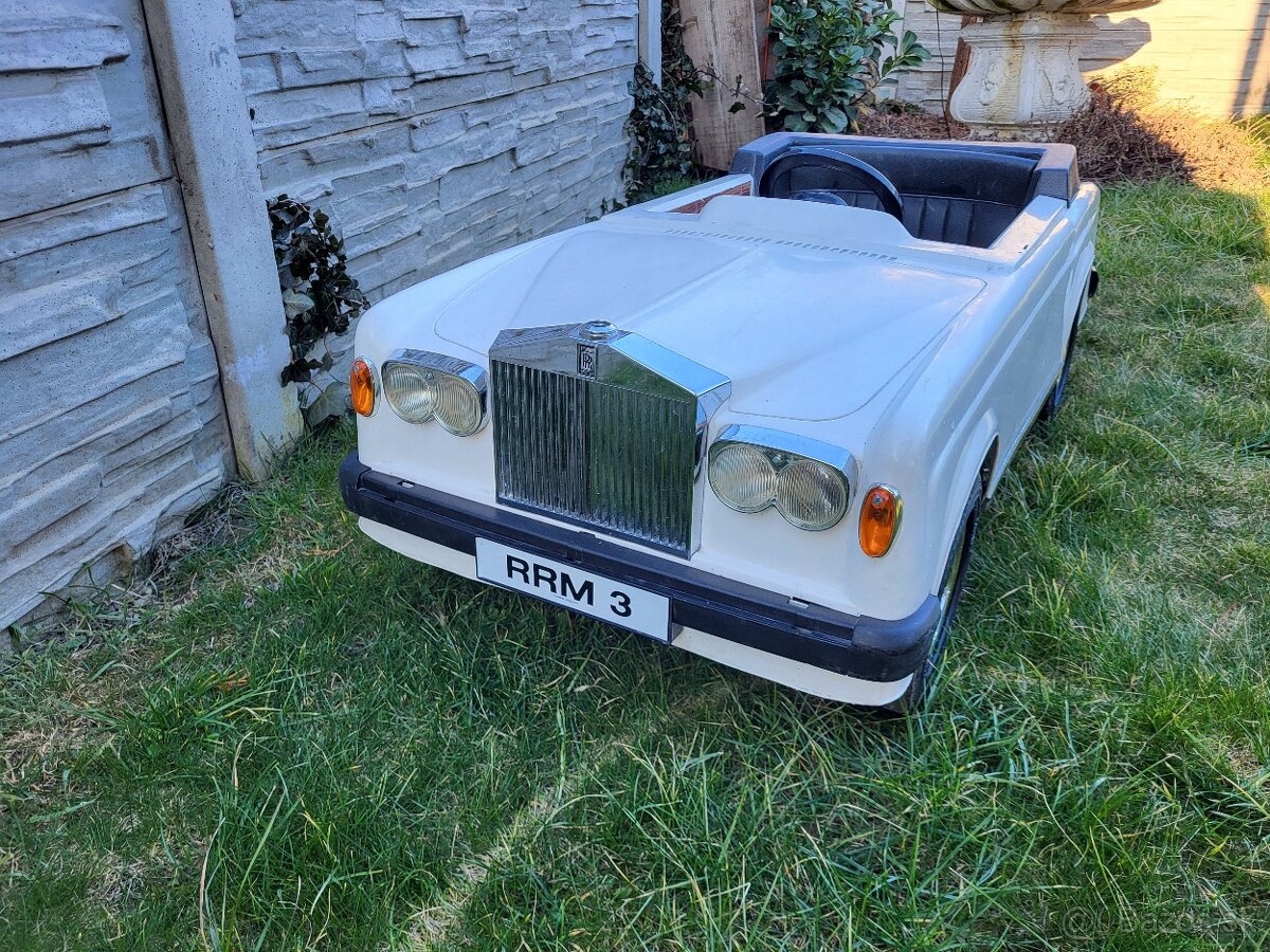 Luxusný retro Rolls-Royce Corniche pre deti - 2