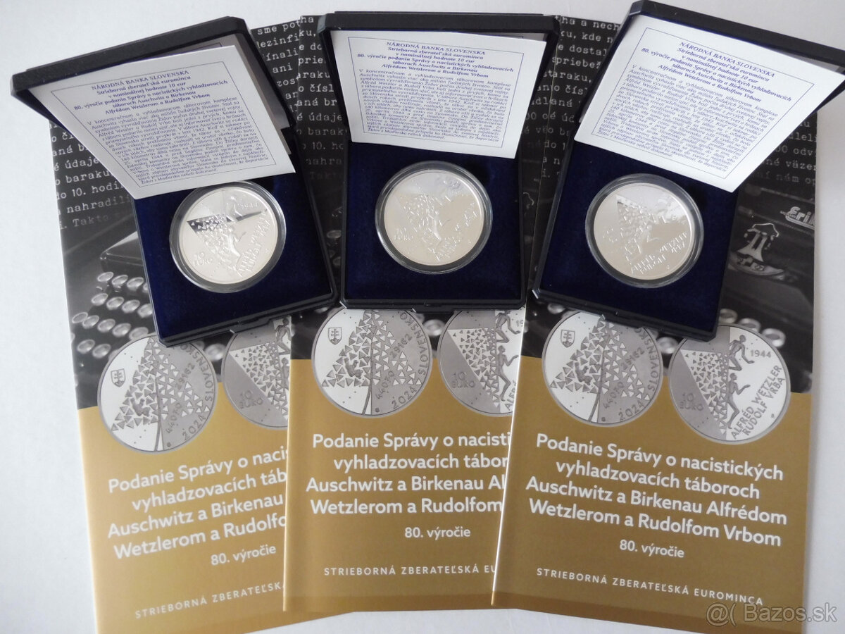 10 eur Podanie správy o nacistických táboroch - 2