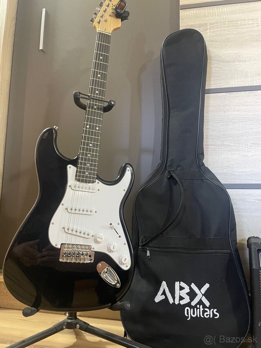 Predám – elektrickú gitaru ABX Guitars 10-Set - 2