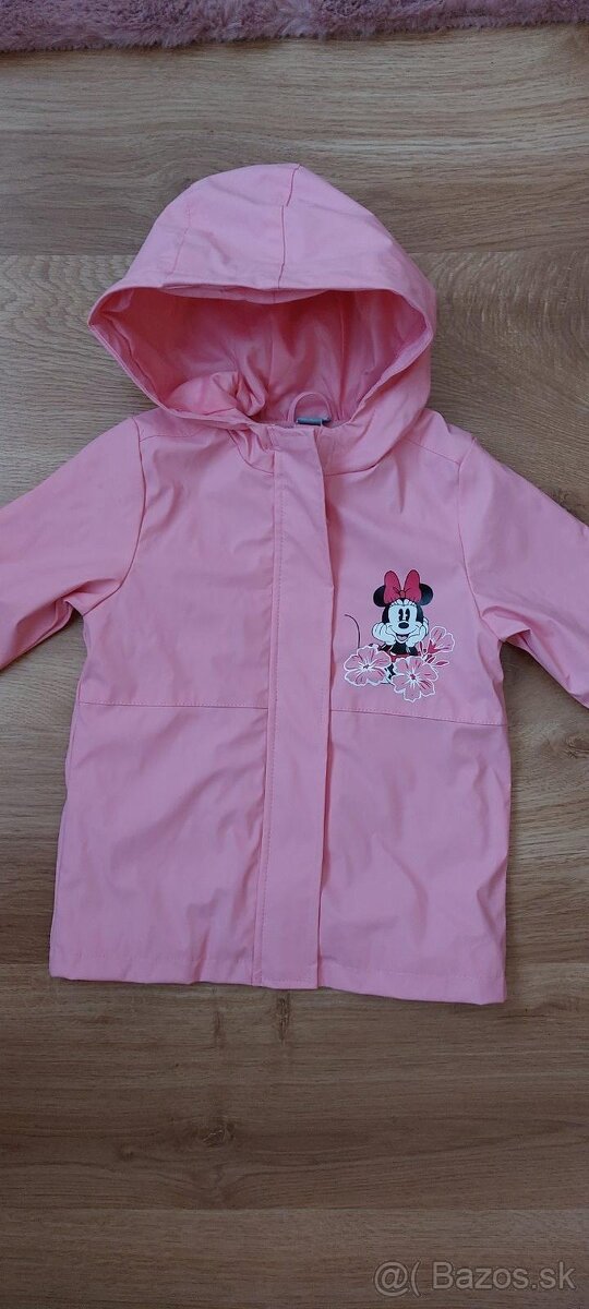 Dievčenská nepremokavá bunda do dažďa 98 / Nová - 2