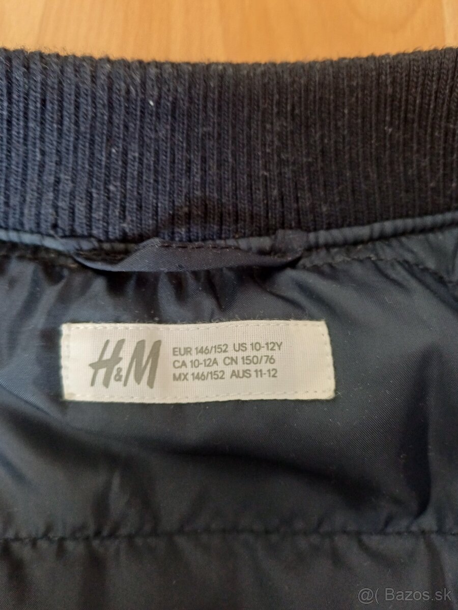 Bunda Baseball (bomber) H&M - prechodná - 2