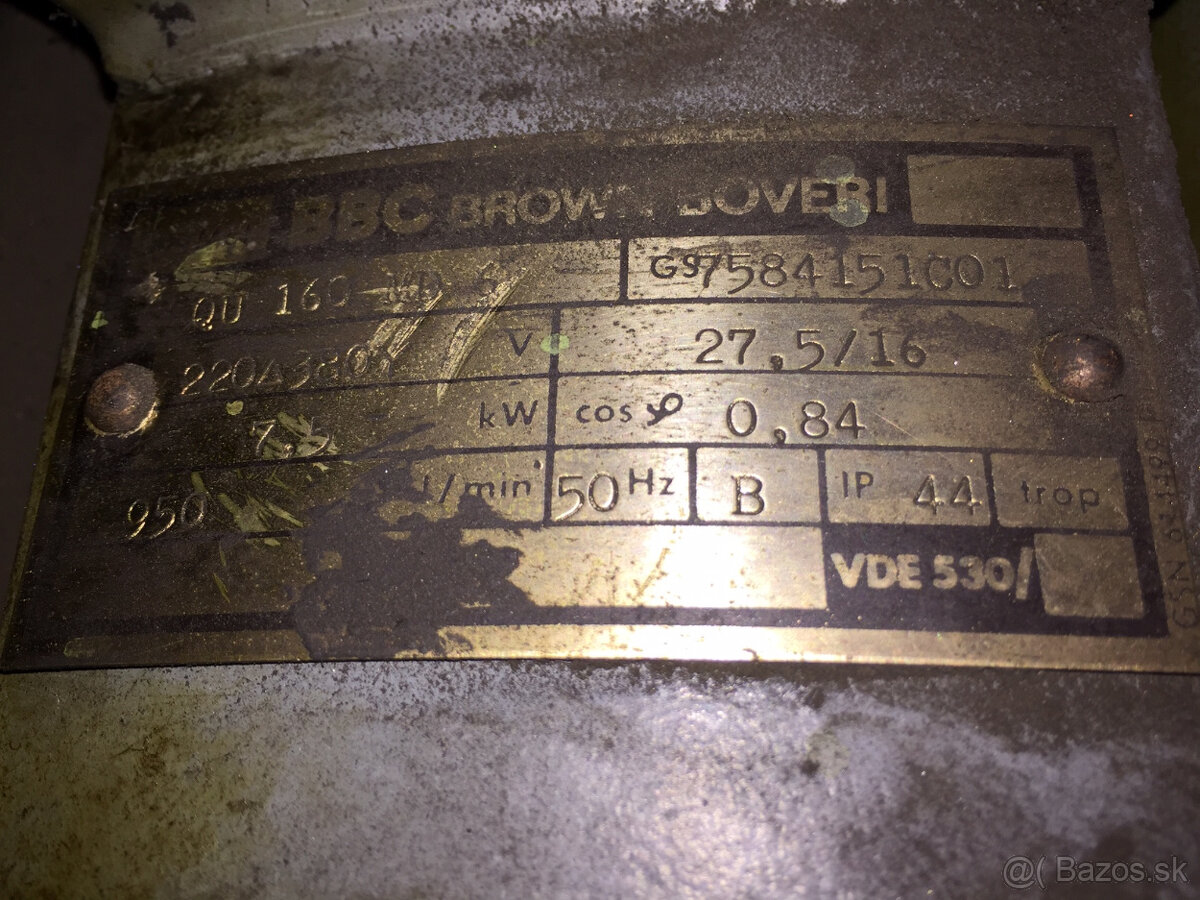 elektromotor 7,5 kw - 2