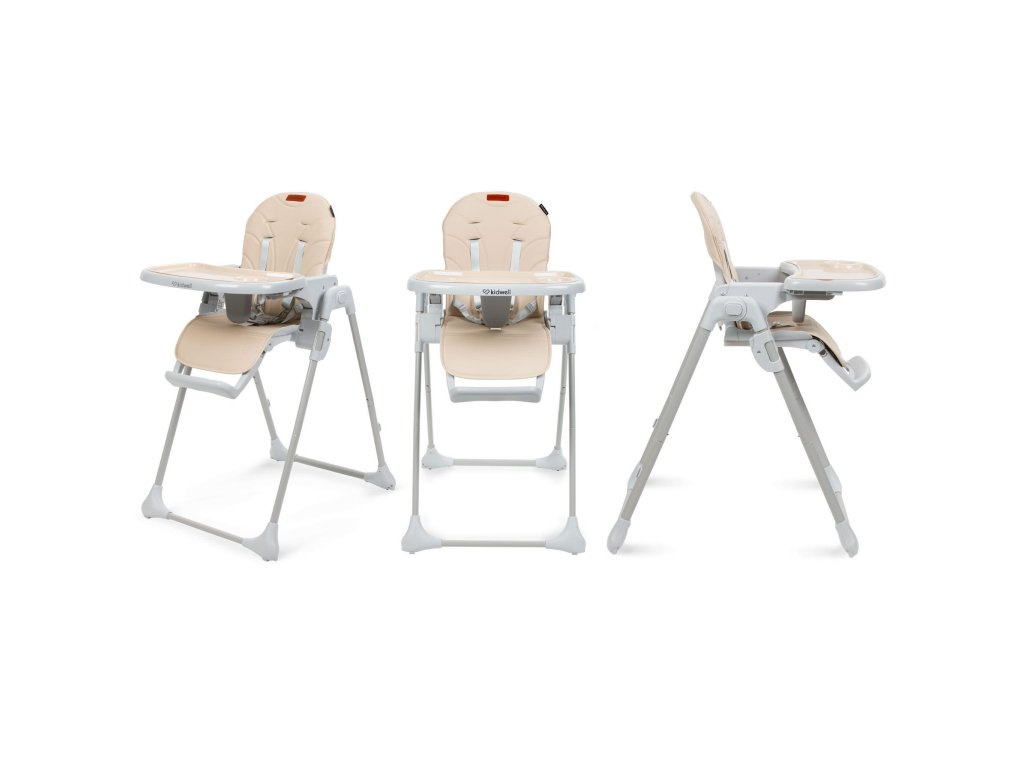 Detská jedálenská stolička BENO beige - 2