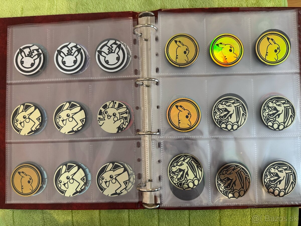 Predam 90x Pokemon TCG coins / mince - 2