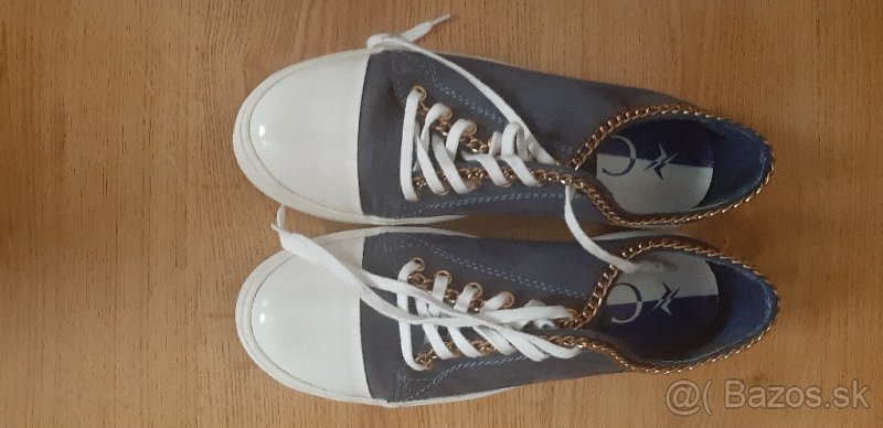 Celokožené tenisky Carini vel.40 - 2