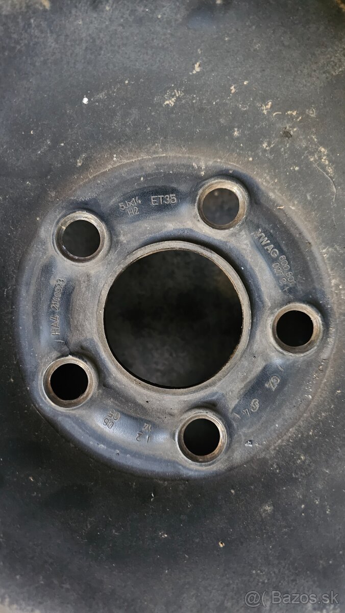 Plechové disky 5x100 - 2