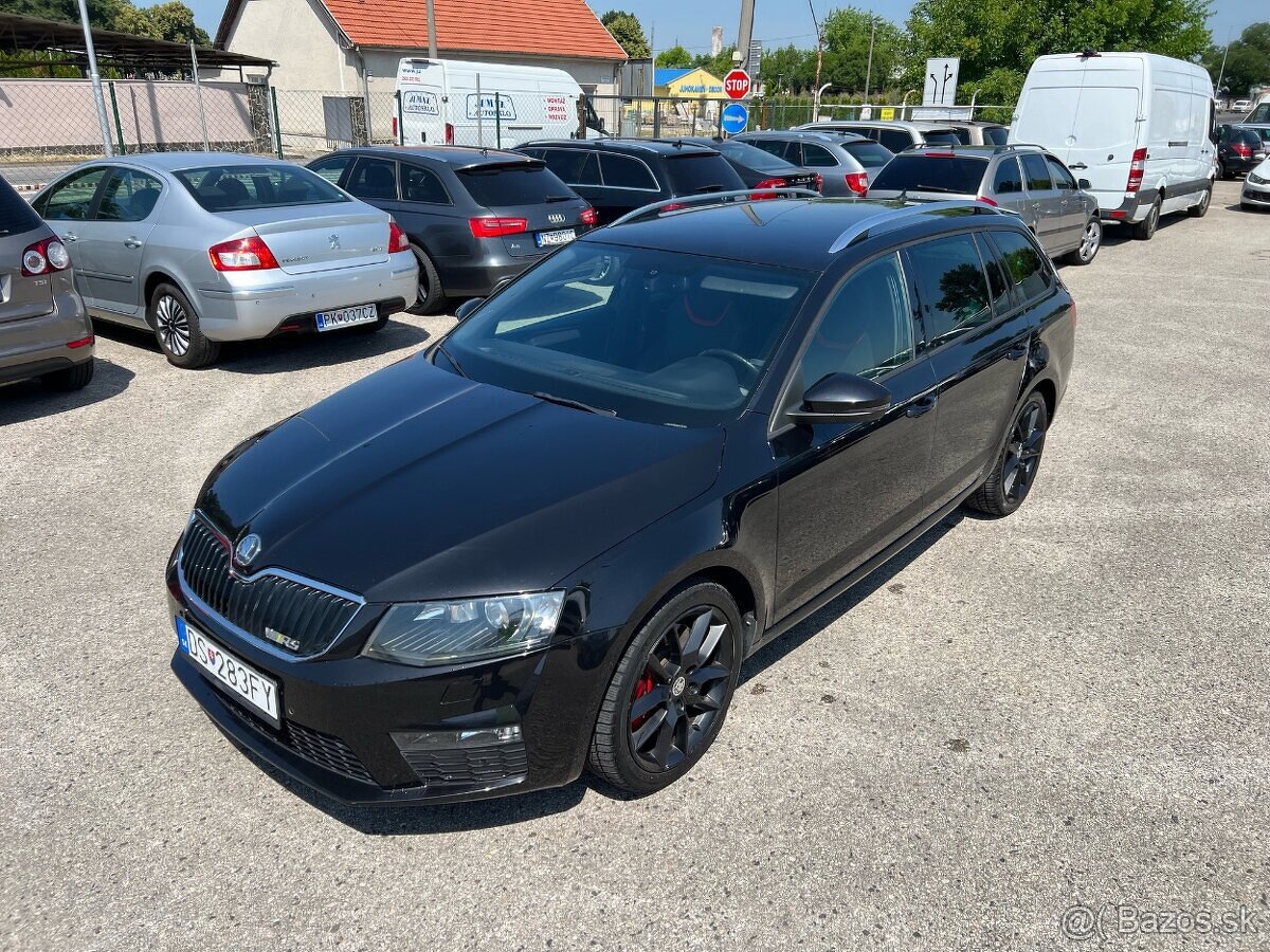 Škoda Octavia 3 VRS 2.0TDI diesel, 135kW, AT/6, rok:02.2014 - 2