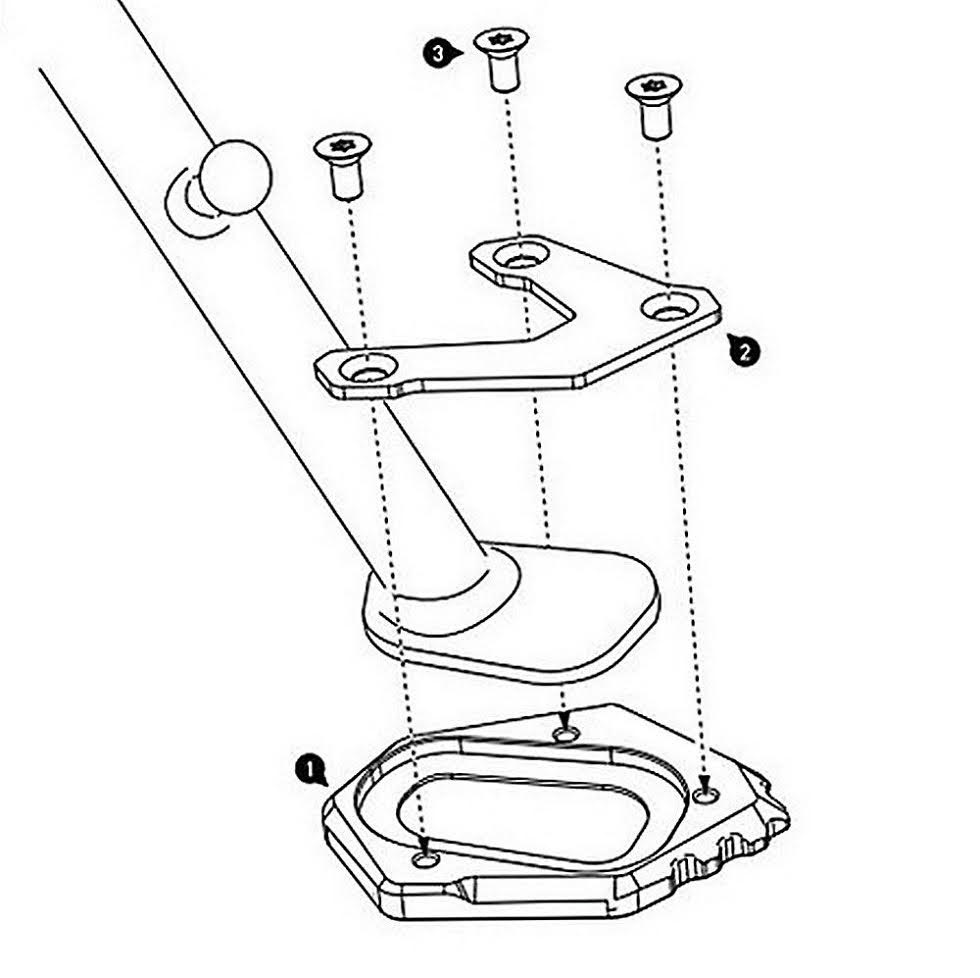 Pätka na BMW R1250GS - 2