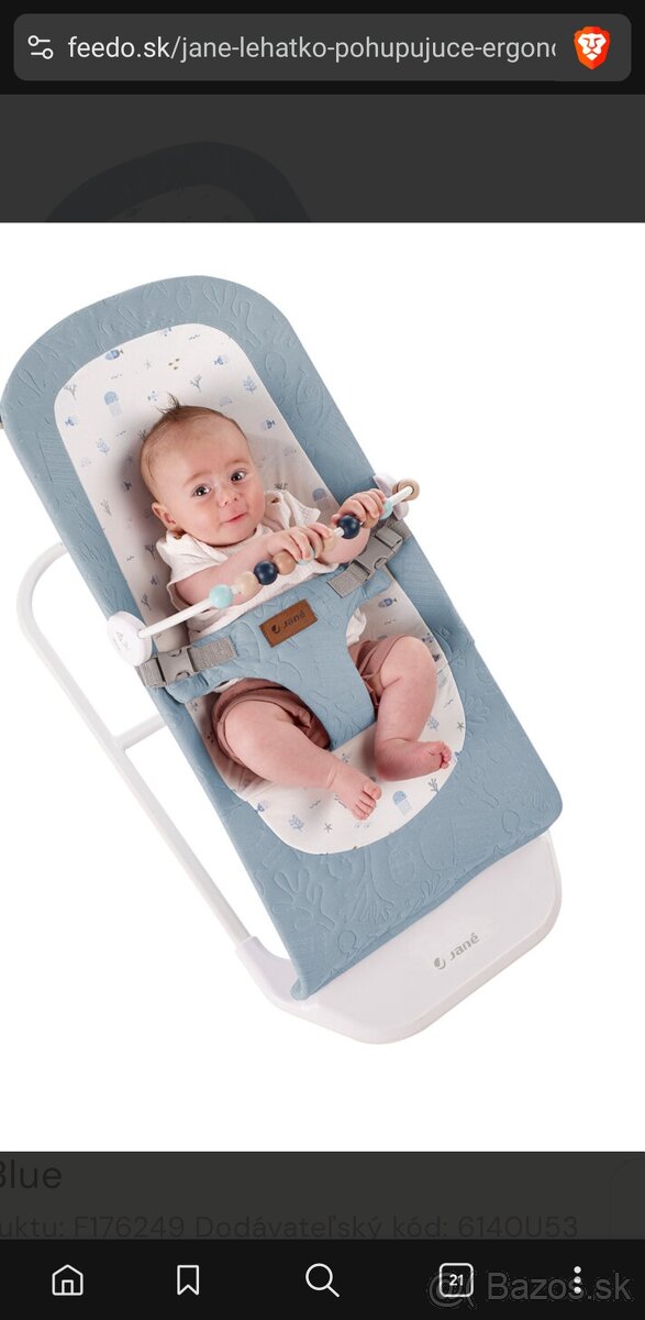 Jane - pohupujuce ergonomicke lehatko - 2