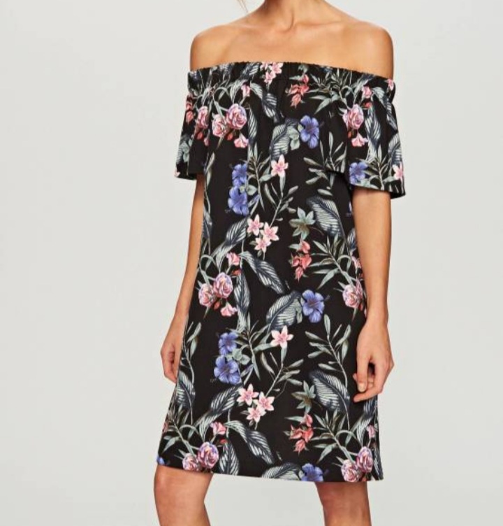 Kvetované šaty - 2