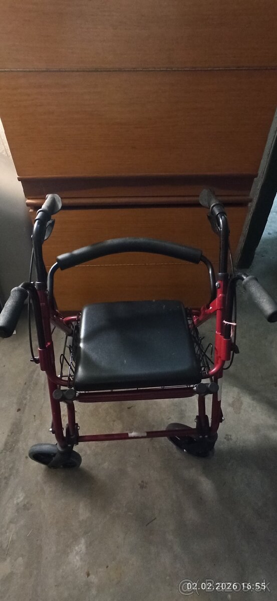 Chodítko pre dospelých a prenosné wc - 2