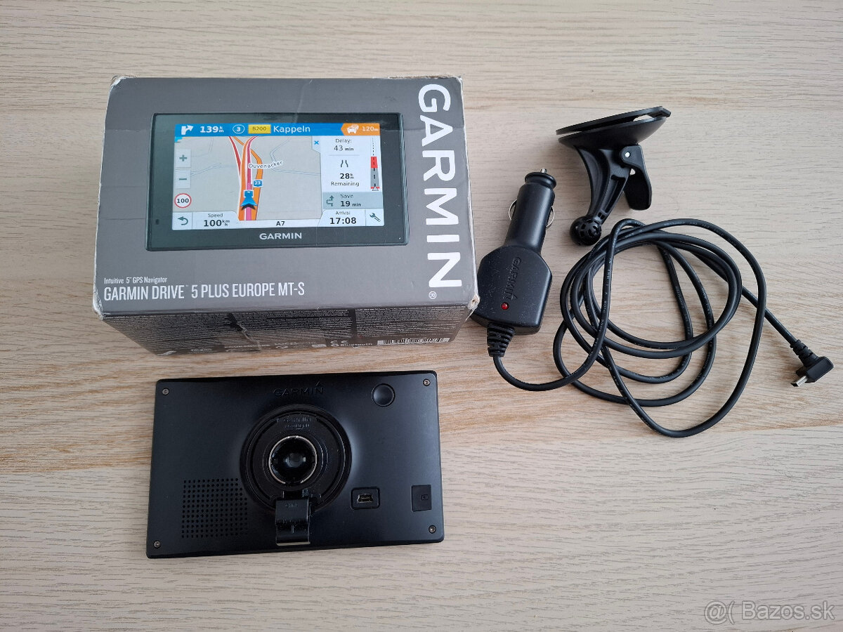 GPS navigácia Garmin drive 5plus Europe MT-S - 2